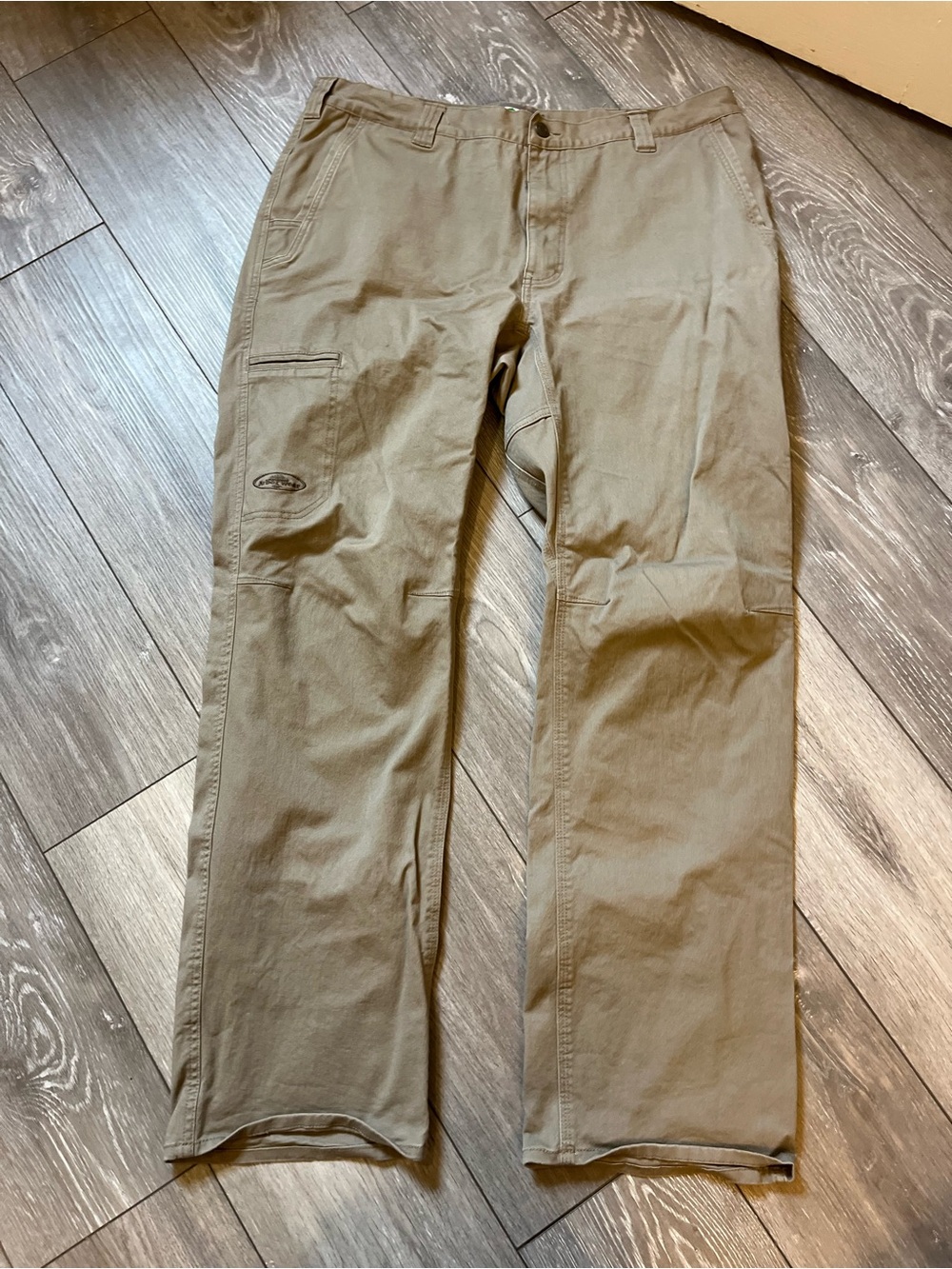 Arborwear Willow Flex Pants Canvas Khaki Cargo 38 x 32